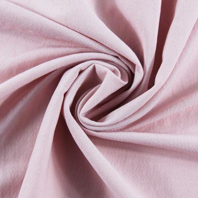 China Stain Resistant Soft Lightweight Fabric Polyester / Rayon / Nylon Linen Fabric For Crepe Shirts For Dress Pants for sale