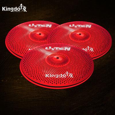 China Drumkit Red Hihat Cymbals 14