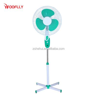 China Home use exhaust fan! 16 Inch Colorful Electric Stand Fan / Pedestal Fan / Oscillating Fan for sale