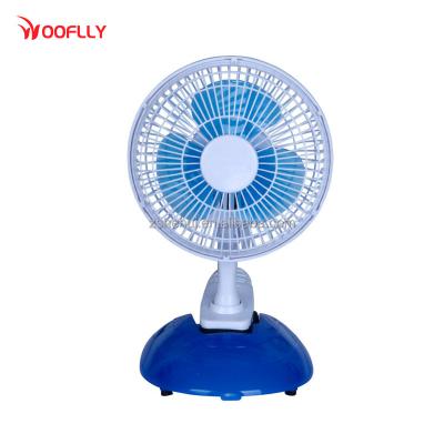 China 6 Inch Mini Home Electric Stand Plastic Fan Blades for sale