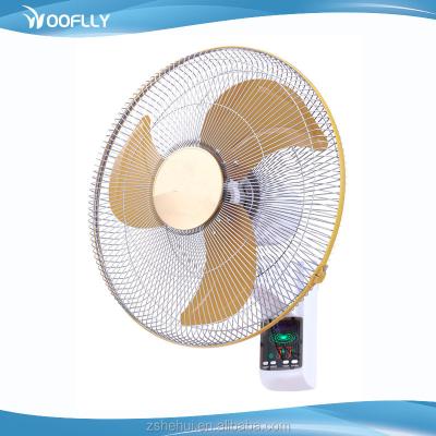 China Best Selling 18 Inch Electric Remote Control Wall Mounted Fan Plastic Oscillating Home Fan for sale