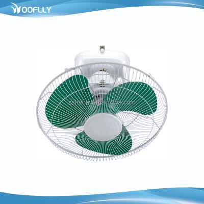 China 220V 110V 16inch Plastic Electric Wall Ceiling Orbit Fan for sale