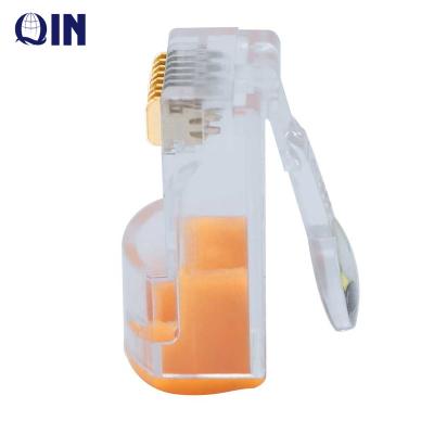 China Network Wiring Easy To Identify Cat6 RJ45 UTP Plug 8p8c Modular Connector For Network Cable for sale