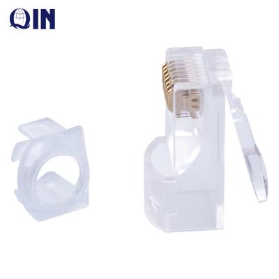 China Network cabling cat6 innovated utp rj45 service connector with load-bar Cat5e UTP 8P8C RJ45 modulae connector for sale