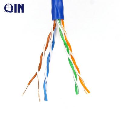 China PVC / LSZH UTP Blue Color 23AWG Cat6 FTP SFTP Cables for sale