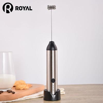 China Factory Wholesale Viable Single Head Automatic Electric Milk Frother Double Head for sale