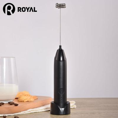 China Viable Wholesale Cheap China Kitchen Accessories ABS Electric Rechargeable Milk Frother for sale