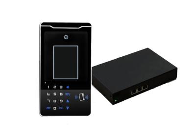 China Infrared Biometric AB Interlock Face Recognition Attendance System LCD With Touch Keyboard for sale