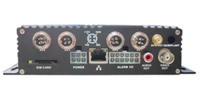 China Hochrangiger 3G mobiler DVR GPS 4 Kanal H.264 mit doppeltem Sd zu verkaufen