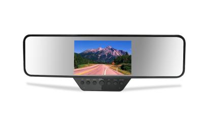 Chine 1 enregistrement de haute résolution de boucle d'appareils-photo de la voiture DVR de rétroviseur de Megapixel à vendre