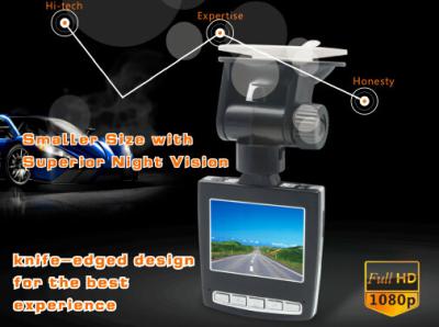 China H.264 Video Compression 1080P Car DVR 120-degree With Delay Turn Off Function for sale