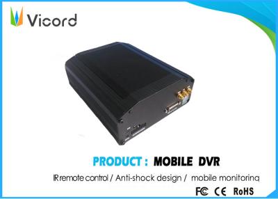 China 3G GPS 960H 4 Ch Mobile DVR HD Resolution Recording Network Transmission for sale