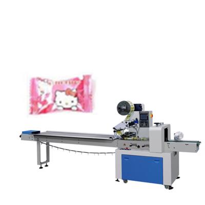 China Pillow Type Biscuit Packaging Machine Cookie Chocolate Bar Pillow Food High Efficiency Machine for sale