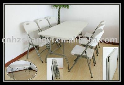 China Outdoor Table Wall Mounted Folding Tables And Chairs For Events for sale