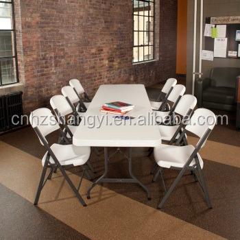 China Modern Outdoor 8ft Rectangular Folding Tables For Banquet for sale