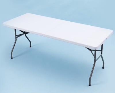 China Outdoor Furniture Lightweight Folding Furniture 8ft Folding Table In Plastic Idea For Indoor And Outdoor for sale