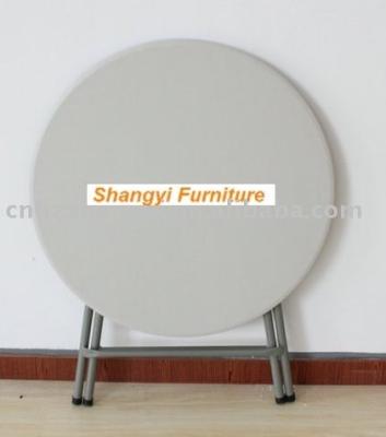 China Outdoor Table plastic folding round table home&garden in for sale