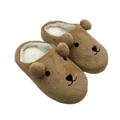 China Cushioning Teddy Bear Slippers 2022 For Women Girls Indoor Slipper for sale