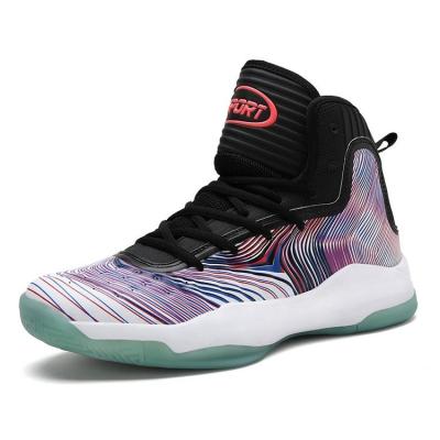 China Factory Sale Low Price Breathable And Deodorant Training Basketball Shoes For Men for sale