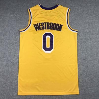 China Best Russell Westbrook National Basketball Jerseys Stitched Breathable Quality for sale