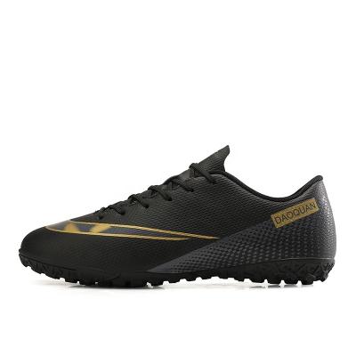 China Durable Sepatu Bola New Quality Man Boys Black Kids Sport Sneaker Soccer Futsal Indoor Soccer Training Shoes for sale