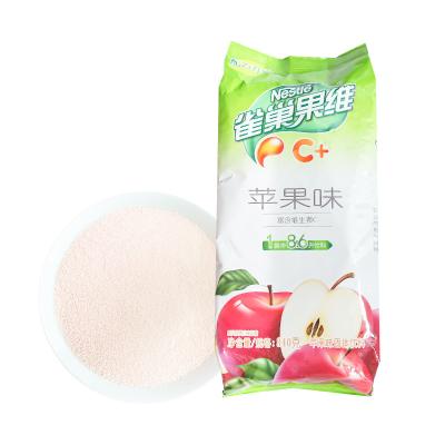 China Fruit Juice Beverage Powder Apple Flavored Fruit Powder 840g for sale