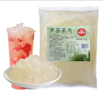 China Wholesale 1kg PRESERVED Dessert and Aloe Pulp Granule Jam Tea Making Ingredients for sale