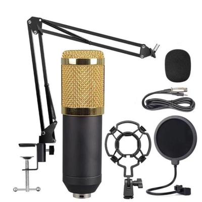 China Handheld Microphone 3.5mm XLR Condenser Plug PC-compatible Studio Games Microphone BM-800 Recording Microphones and Accessories for sale