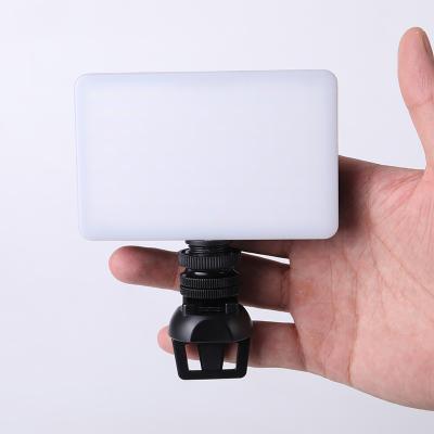 China Mini Broadcast Lighting Kit Bi Color Video Camera LED Live Streaming Video Conferencing Lighting Accessory for Laptop Phone for sale