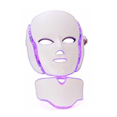 China Korean Beauty Popular 7 LED Light Photon Therapy PDT LED Mask Colorful Acne Treatment Skin Mask for sale