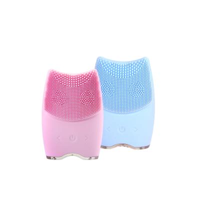 China 2021 New Rechargeable Facial Beauty Machine DEEP CLEANING Vibrating Cleansing Brush for sale