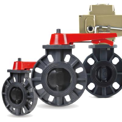 China General direct factory supply PVC plastic duct butterfly damper valve for sale for sale