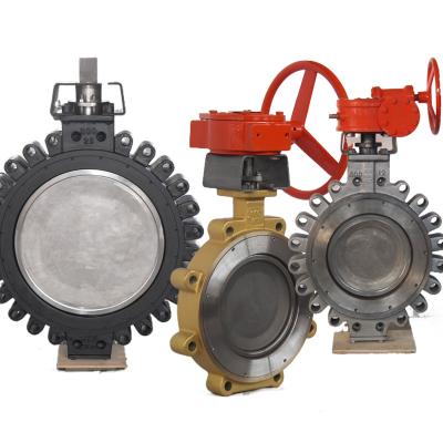 China General Tricentric Dmenson High Quality Double Versus Triple Offset Butterfly Valve With 100% Safety for sale