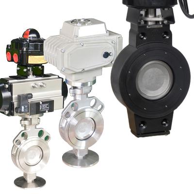 China Best Quality General Double Offset Type Butterfly Valve With 100% Safety for sale