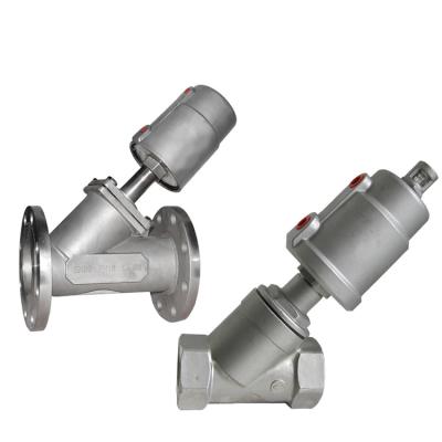 China General Hot Sale Y Type Pneumatic Angle Seat Valve Company with cheap price for sale