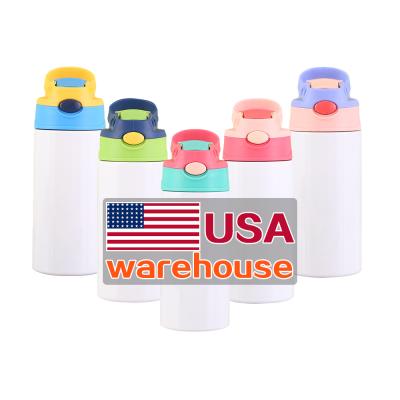 China Viable USA Warehouse 12oz Sublimation Tumbler Kids Blanks Kids Tumblers For Sublimation for sale