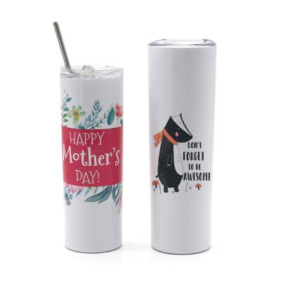 China Wholesale 20oz Stainless Steel Tumbler Sublimation Blanks Sublimation Stainless Steel Viable Water Bottle For Sale for sale