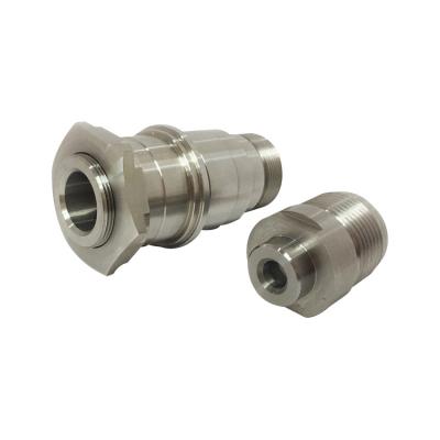 China Aluminum CNC Parts Processing Mechanical Hardware Joints Device Connector for sale