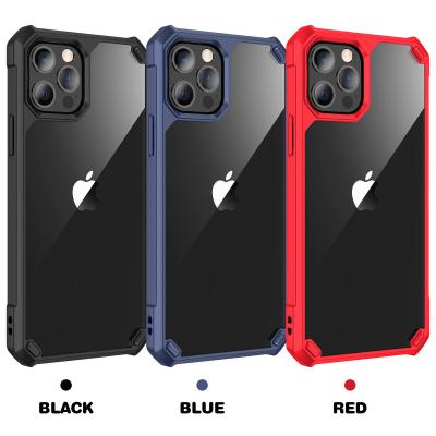 China Anti-drop fashion shockproof phone case with high transparent back cover for all cell phones for sale