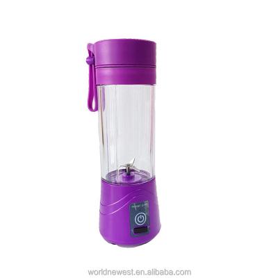 China Anti-drip Mini Blender Travel USB Portable Rechargeable Electric Blender for sale