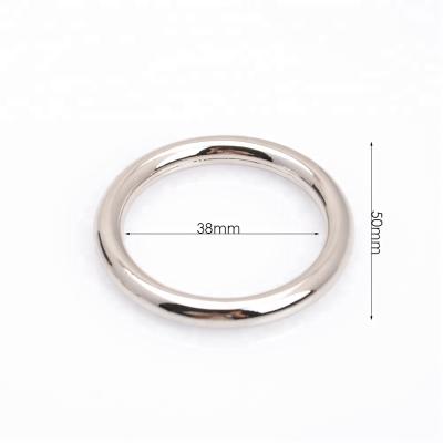 China ISO9001 38mm Round O Ring Handbag Hardware Buckle Connector for sale