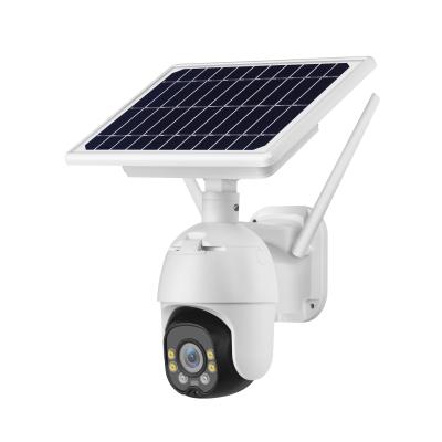 China NIGHT VISION 4G Sim Card Camera 8W Solar Battery IP PAN TILT Outdoor 1080P Security Camera for sale