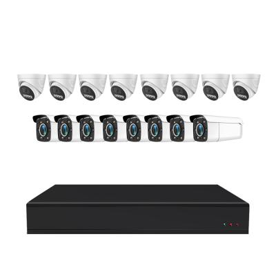 China Night Vision 5MP Cctv Camera Security System Kit For Home 4CH/8CH/16CH Video Surveillance POE IP Camera Nvr Set for sale