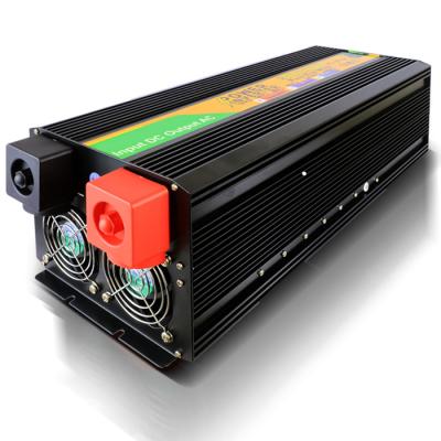 China Alloy 12V 24V DC AC 110V AC Pure Sine Power Invertor 3000W for sale