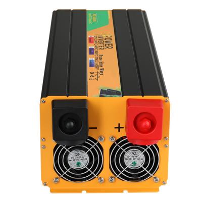 China Alloy Good Quality High Power DC AC 6000W pure sine wave Inverter 24v 220v for sale