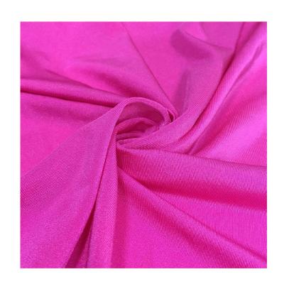 China OEM 82% Nylon Spandex Custom Color Ball Shiny Breathable Knitted Nylon Fabrics 18% Anti - Ball For Dress for sale