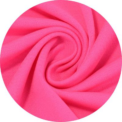 China Quality milk silk fabric 95% polyester 5% radiation resistant knitted stretch spandex polyester for T-shirt fabric for sale