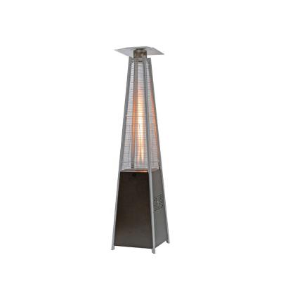 China Outdoor 2270mmH stainless steel silver gas fire sense outdoor patio heater for sale