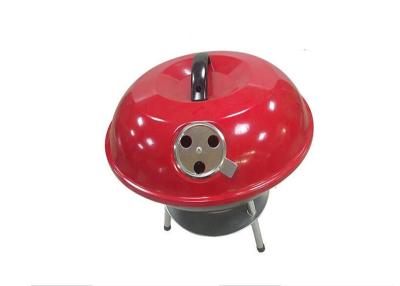 China Factory Price Outdoor 14 inch Apple round Enamel Stew outdoor Bbq Cooking Grill for sale