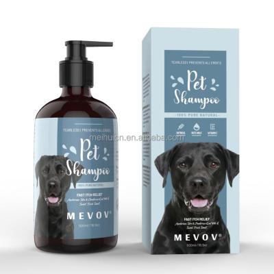 China Dogs Puppy Skin Dog Hair Protection Sensitive Pet Soothe Dry Oatmeal Shampoo Pet Shampoo for sale